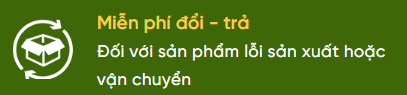 Miễn phí đổi - trả